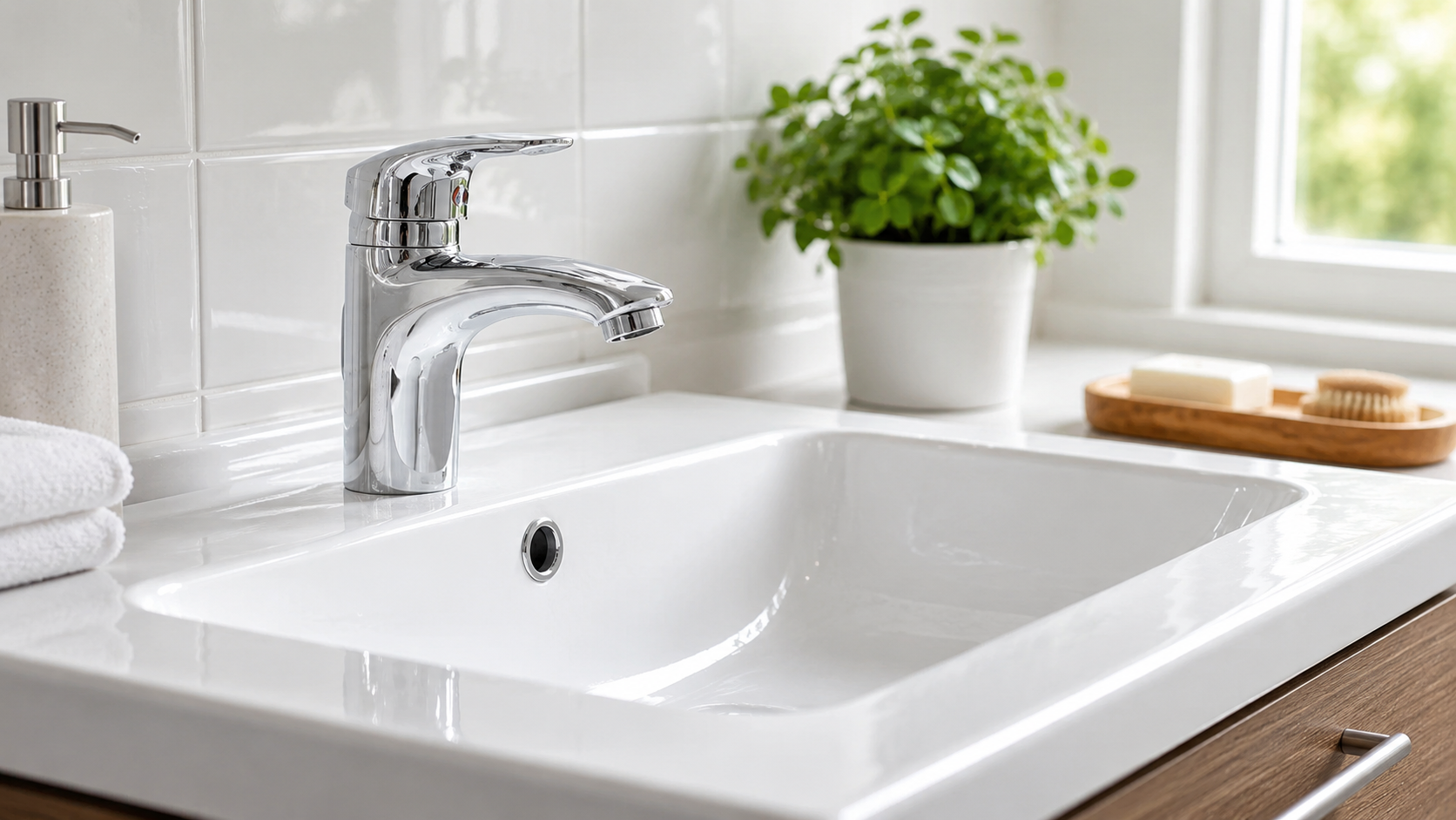 How To Remove Hard Water Stains From Your Bathroom Sink